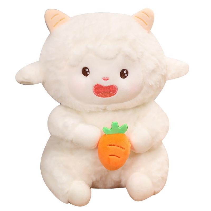 Plush Lamb Articulated Toy With Movable Joints Stuffed Animal Doll Kids For