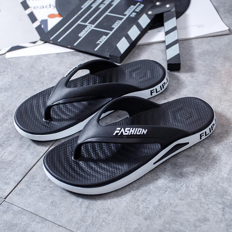 Men's Trendy Non-Slip Durable Deodorizing Thick-Soled Summer Flip-Flops with Free Shipping