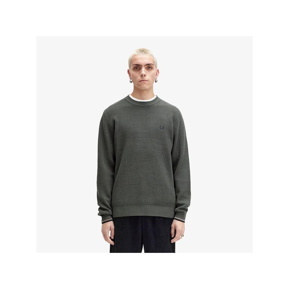 

Fred Perry [штаб-квартира Genuine] Fred Perry [sharp] Waffle Stitch Knit 638 Afpm2436507 638 qzgAfpm2436507 638 XL