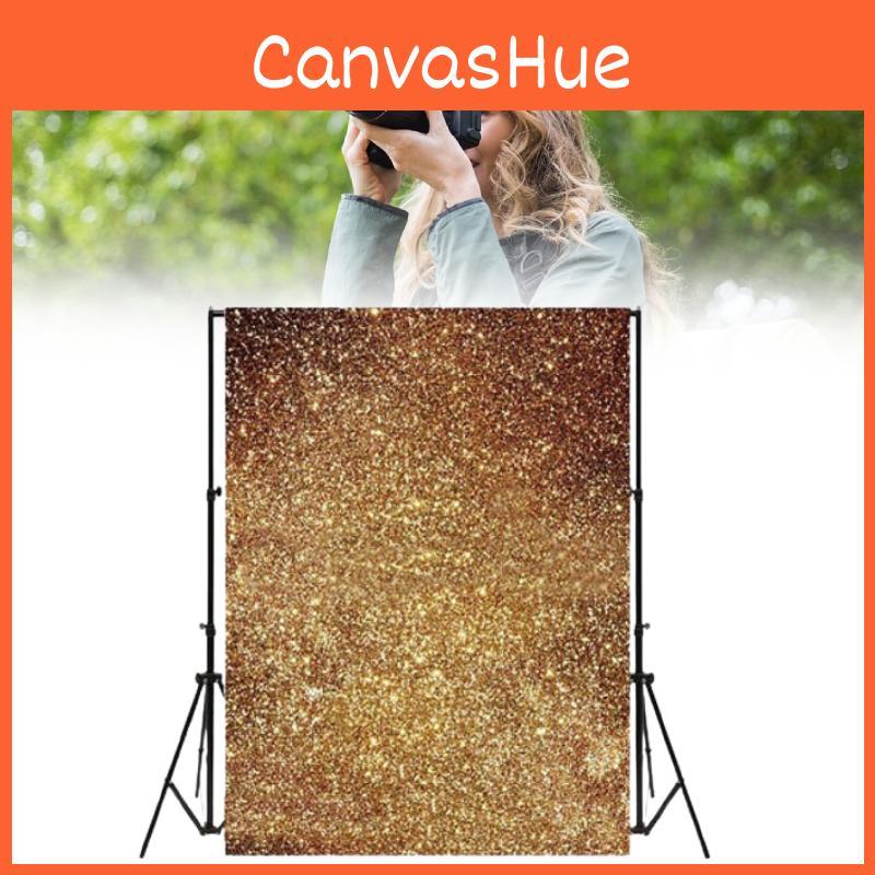 Golden Glitter Holiday Photography Backdrop For Party And Event Use