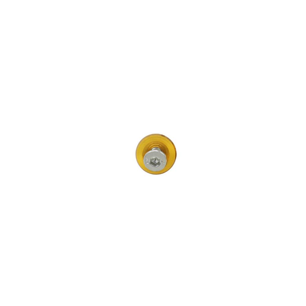 10 Pcs M6 x 20MM Light Golden Billet Aluminum Fender Washers Screw Dress Up Kit