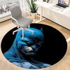 1pz Tappeto Rotondo Ufficio Batman, Sotto Sedie da Ufficio Camera da Letto Soggiorno Arredamento Casa, Decorazione Stanza, Disponibile in Varie Misure