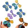 Toy Surprising Exquisite Iron Wind Up Butterfly Tricky Toy for Birthday