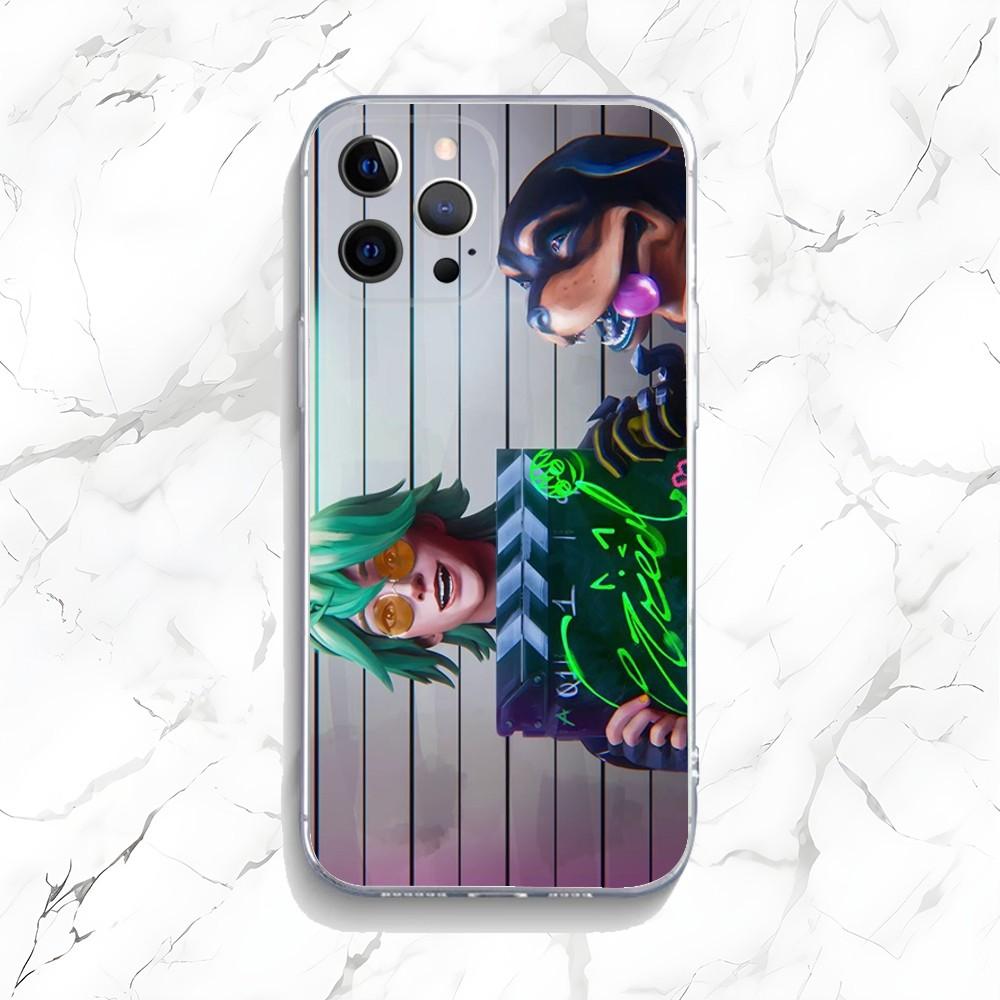 

Ezreal H-Heartsteel Phone Case For iPhone 15,14,13,12,11 Plus,Pro,Max,XR,XS,X,7,8 Plus,SE,Mini Transparent Silicone Soft iPhone15