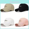 Cappellino da Baseball per Donna Uomo con Design a Lettera 3D Ricamata Protezione Solare Regolabile per Uso Casual