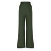 Women's Fashion Color Pocket Elastic Waist Versatile Cotton Lace Casual Sports Pants