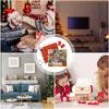 Adventní kalendář 2023 Vánoční skládačka - Santa Claus připravuje dárky, 24 krabiček-puzzlí pro dospělé a děti Odpočítávání do vánoční domácí dekorace