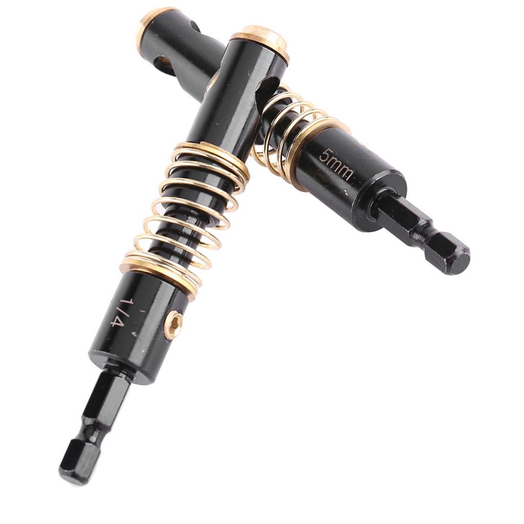 Door Hinge Drilling Centering Drill Bits Professional Opening Tool (5mm&14")