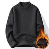 Men's Knitwear Sweater New Autumn/Winter Mock Neck Sweatshirts Solid Color Pullovers Man Brand Casual Mens Clothing