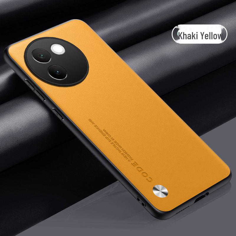 Vivo V30e Leather Carbon Fiber Kevlar Protective Cover - All-Inclusive Case for V23, V30Pro, V25