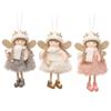 Christmas Decorations Top Hat Reindeer Antlers Girl Christmas Tree Ornament Small Pendant