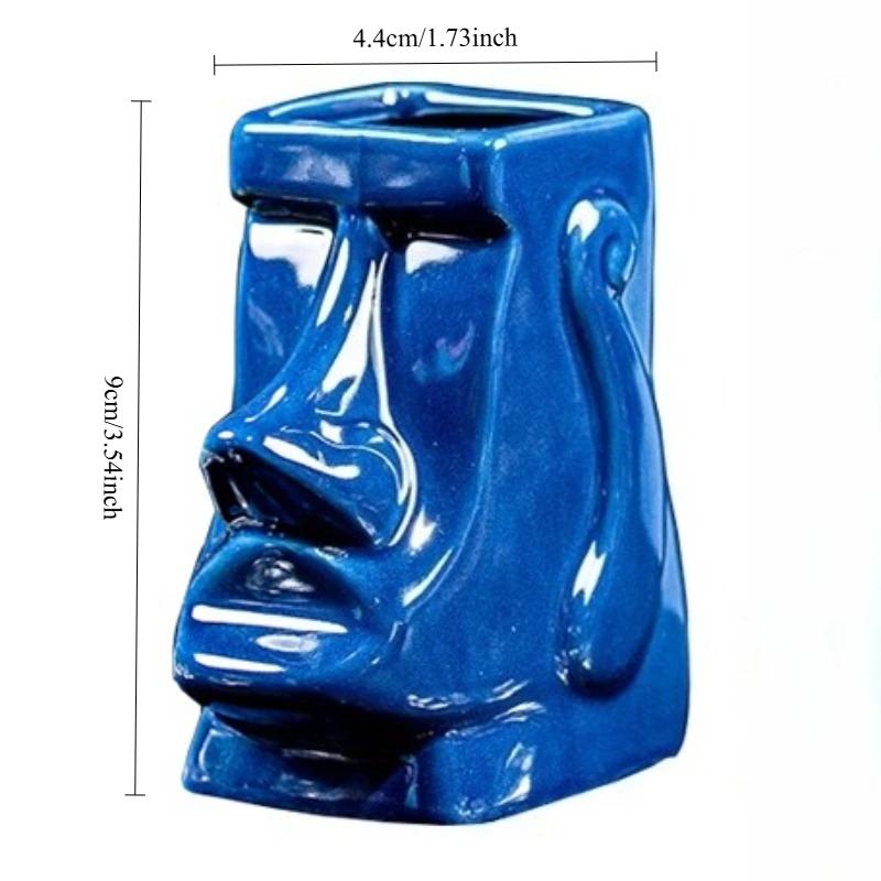 Creative Ceramic Mug Hawaiian Cocktail Mug Wine Cup Home Decor Home Decoration Accessories Gothic Decor Statues for Decoration