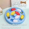Rotating Pet Slow Food Bowl Anti Choking Puzzle Feeder Pet Feeding Toy  Puppy Training