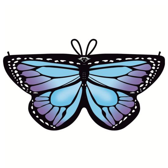 

Стильная удобная шифоновая накидка для малышей с крыльями бабочки, костюм для Хэллоуина, вечерние вечеринки