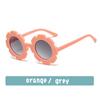 Boys And Girls Trend Outdoor Product Eyewear Vintage Children Sunglasses Sun Glasses Flower Shape