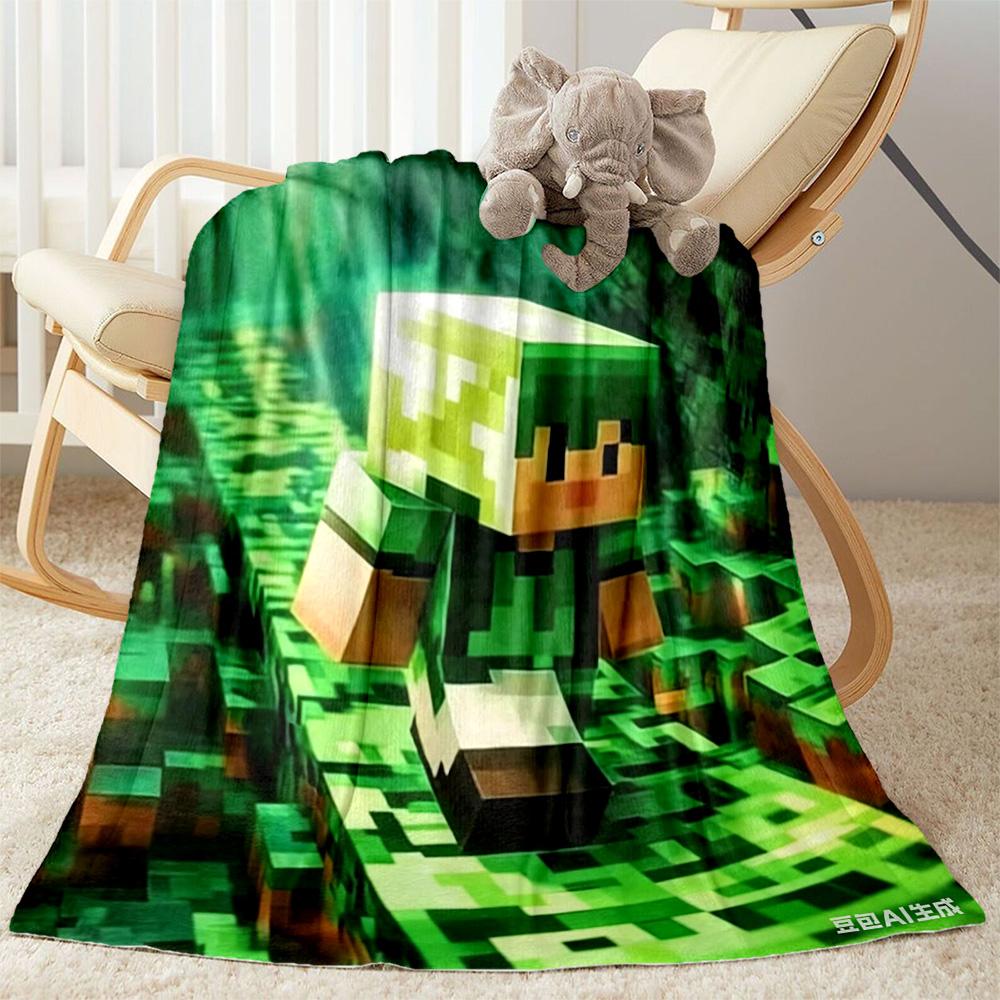 1pc Game Controller Blanket Comfortable Soft Lightweight Multi Seasonal Use for Travel Camping Picnics Sofa Office Bed Living Room Gift for Friends