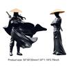 2Pcs Japanese Swordsmen Model Car Interior Accessories Computer Screen Desktop Ornaments  Center Console Decorative Accessories