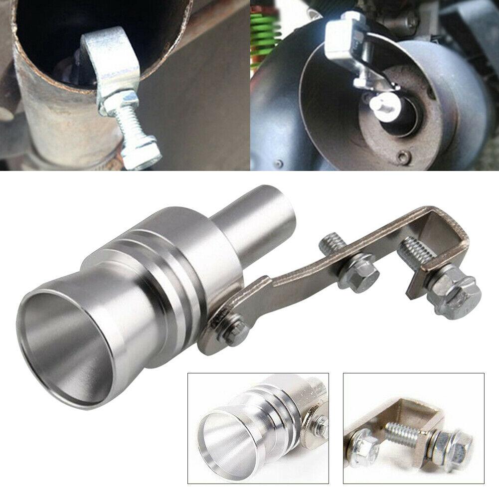 Buy 2pcs Car Exhaust Pipe Oversized Turbo Sound Whistle Simulator Roar