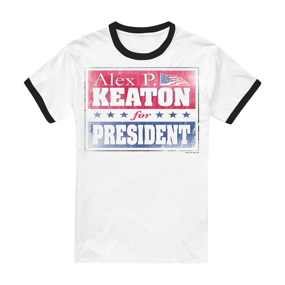 Familienbande Unisex Erwachsenen Alex für Präsident T-Shirt