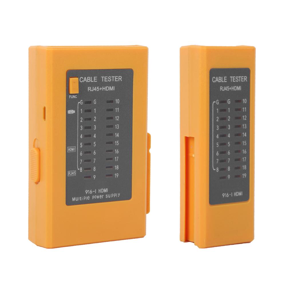 Network Cable Tester Wire Line Finder Multifunction Industrial Control Elements for RJ45+HDMI