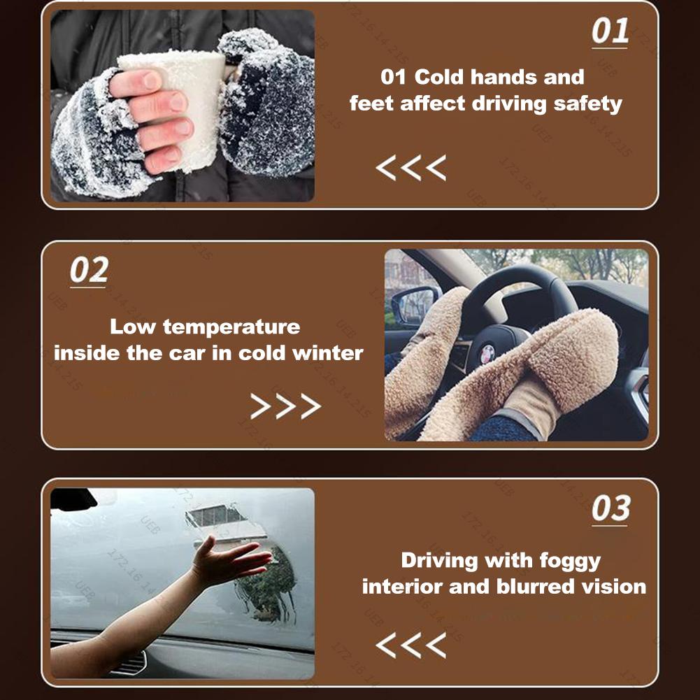 12 В 120 Вт Электрический Автомобильный Обогреватель Воздухоохладитель Вращающийся — фото 8