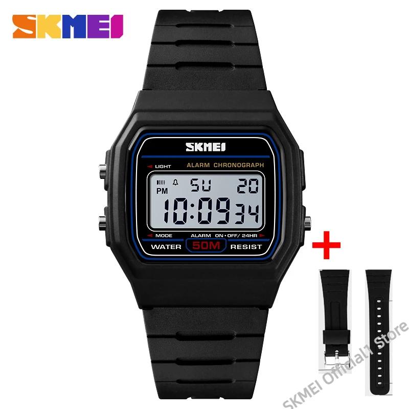 SKMEI 1412 Digitale Horloge voor Vrouwen Koppel Countdown Waterdicht Sport Datum Week Dames Polshorloges Meisjes Klok 1328 Relogio Feminino