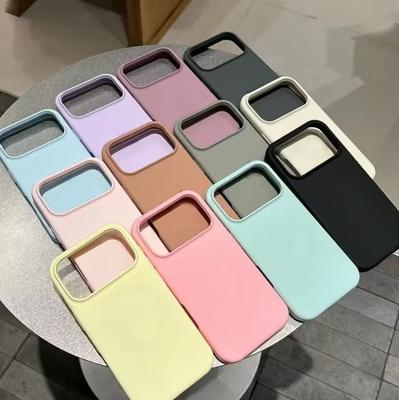 INS Style Liquid Silicone Shockproof Case for iPhone 17 16 15 14 13 12 Pro Max Cases for iPhone 17Air Phone Back Cover