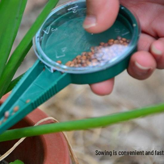 5-Speed Adjustable Seed Gardening Tool for Various Seed Sizes, 19g