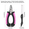 Large Waterdrop Shape Pet Nail Clipper Scissor Cutter Claws Trimmer for Dogs Cats