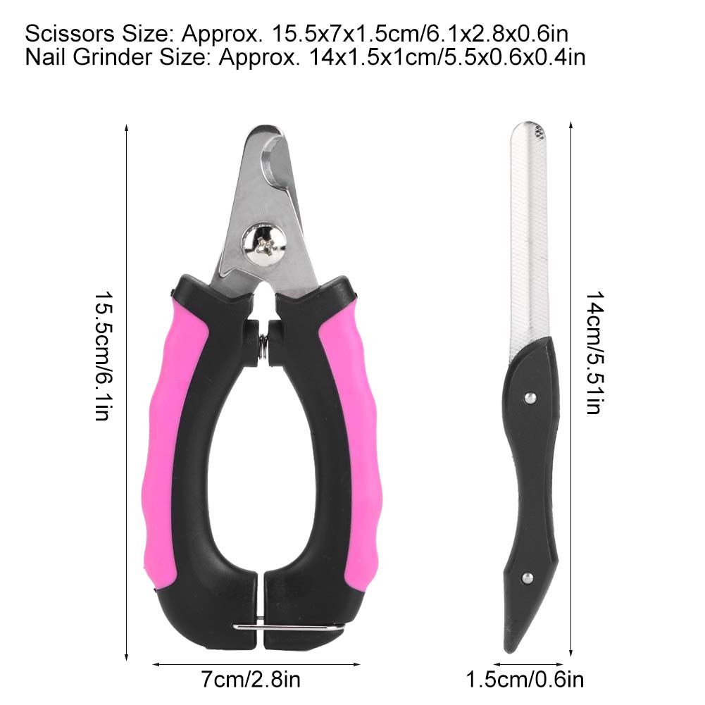 Large Waterdrop Shape Pet Nail Clipper Scissor Cutter Claws Trimmer for Dogs Cats