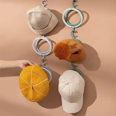 Hanger Hanging Storage Baseball Cap Rack Display Rack Household Supplies ABS Hat Rack Holder Closet 1Pcs Bedroom