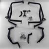 Wu Ji DS625X Crash Bars: Engine Guard, Fuel Tank Protector, Upper & Lower Anti-Fall Bars.