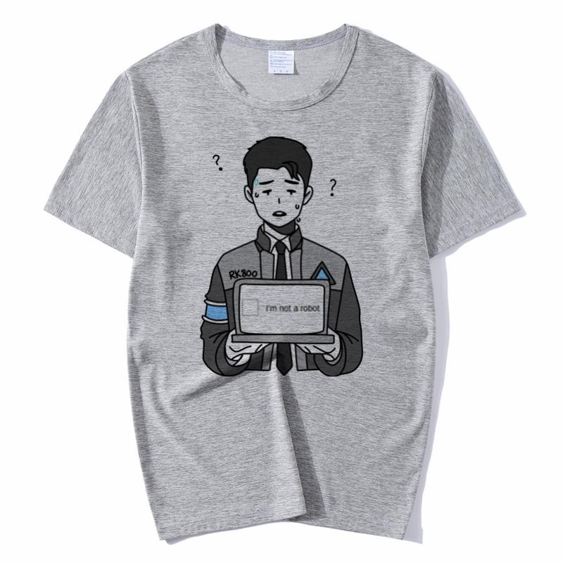 Women Detroit Become Human Women Harajuku T Shirt Unisex Skateboard Tshirt Man Clothes Streewear