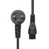 ProXtend Switzerland-C15 Power Cord 2m Black, PC-JC15-002
