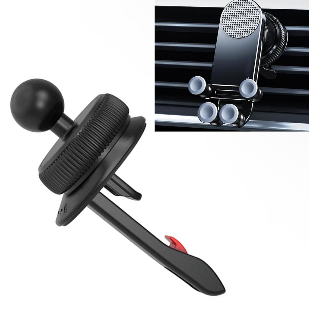 Clip de aerisire auto Upgrade, cap sferic de 17 mm pentru prize de aer auto Suport pentru telefon mobil Suport magnetic pentru suport pentru telefon auto Suport GPS
