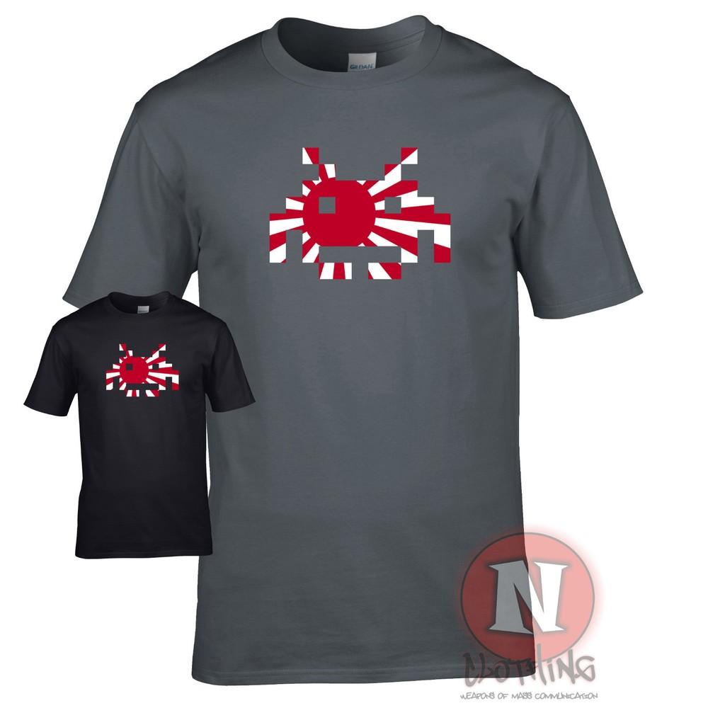 

Space Invaders Japón Retro Gaming Atari Camiseta Video Juegos 3XL
