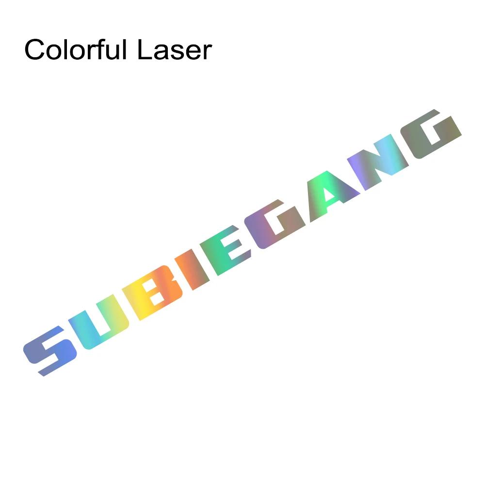 SUBIE GANG JDM Car Windshield Body Sticker For Subaru BRZ Impreza Crosstrek Forester WRX STI Vinyl Decal Car Decor Accessories