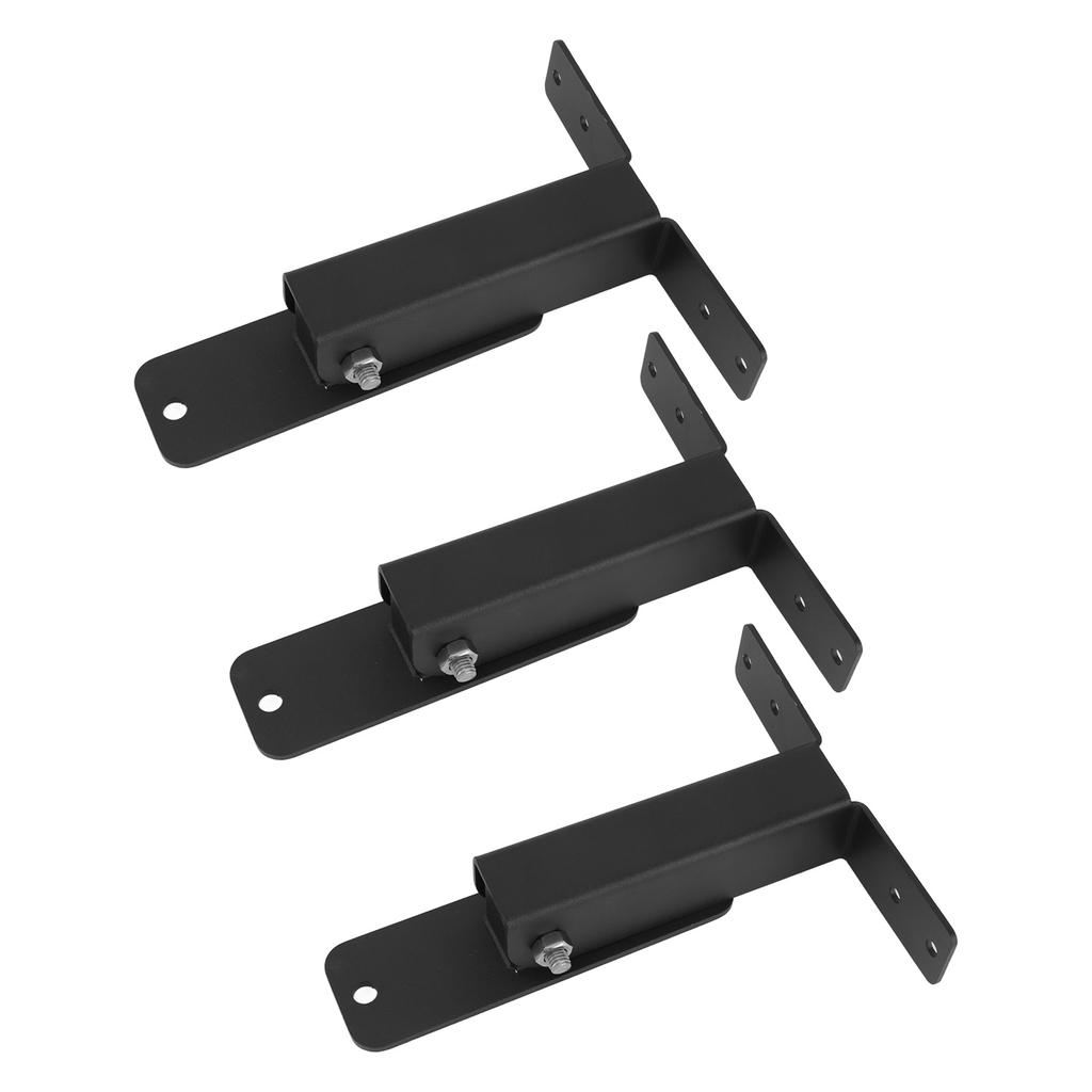 3er-Pack Dachträgerhalterungen, Edelstahl, robuste Satteldachträger-Pfosten- und Balkenhalterung