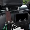 2 Pcs Headrest Hanger Metal Hook Organizer Storage Hanger Sturdy Car Seat Headrest Hook  Rear Seat