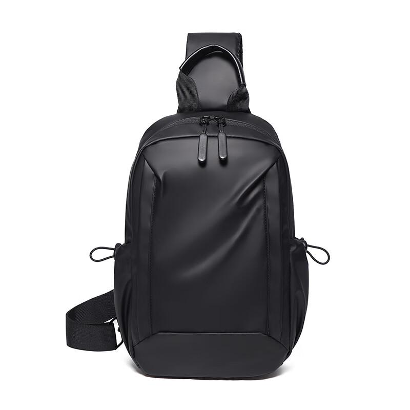Zouyu Men s Casual Waterproof Chest Sling Bag