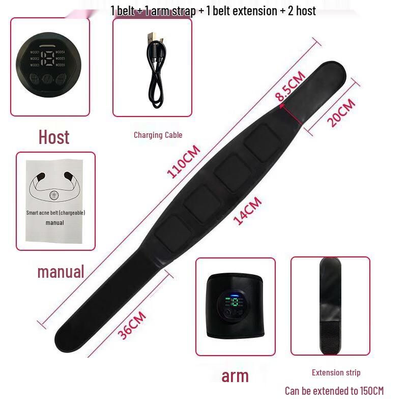 Longchan EMS Abdominal & Arm Muscle Stimulator Belt