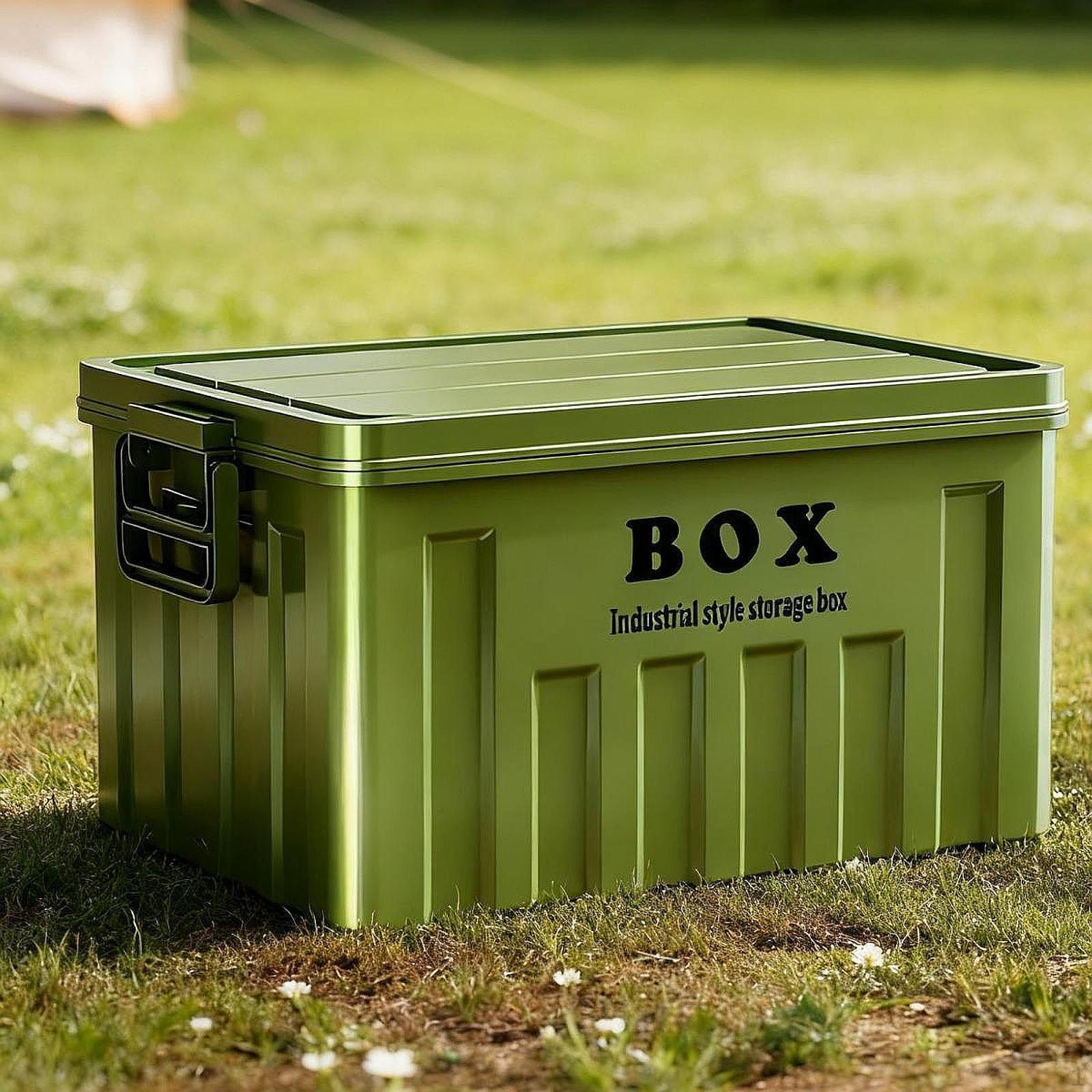 Контейнер для хранения с крышкой органайзер для багажника автомобиля ящик для хозяйственных нужд с ручками крышка для коробки для Green 1698₽