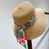 Fashion Summer Scarf 2024 Luxury Brand Design Women Skinny Bag Scarves Hair Band Neck Silk Scarf For Ladies Foulard Headband