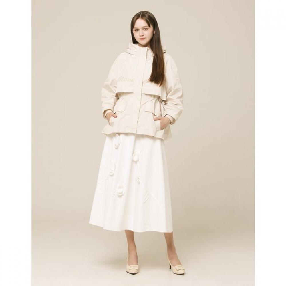 Son Jung Wan Half Hood Jumper Lettering Embroidery Zdj6161111