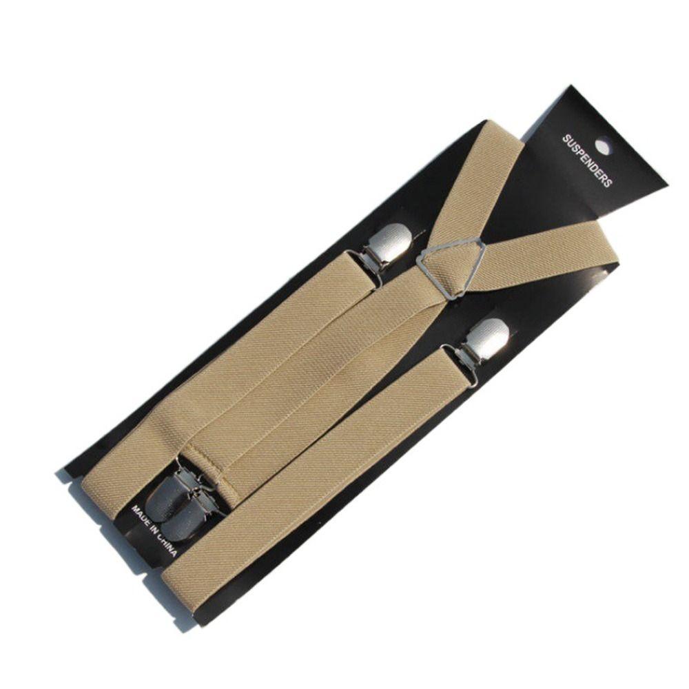 Adult Strap Performance For Women Hanging Pants Clip Suspenders Clips Tie Suspenders Set Bow Tie