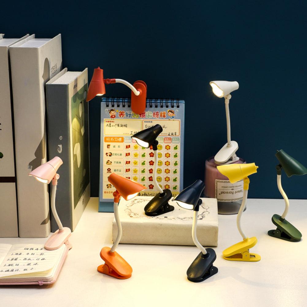 Mini-Buchlicht, faltbare LED-Tisch-Schreibtisch-Leselampe für Zuhause, Computer, Notebook, Laptop, Nachtlichter, Augenschutz