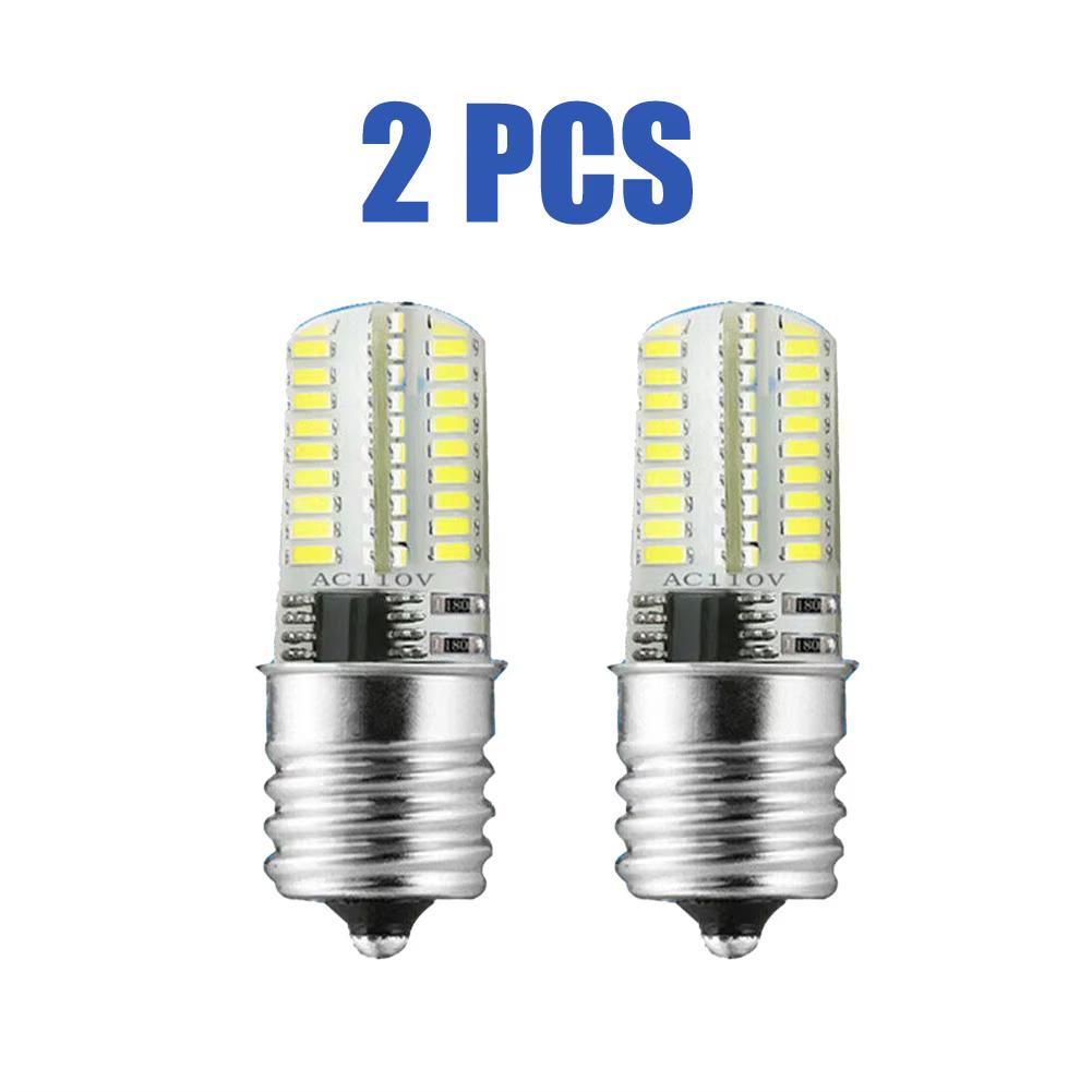 2Pcs Dimmable E17 LED Bulbs Microwave Oven Light AC 110V-130V Light Microwave Oven Lamp Light Bulbs General Kitchen Wholesale