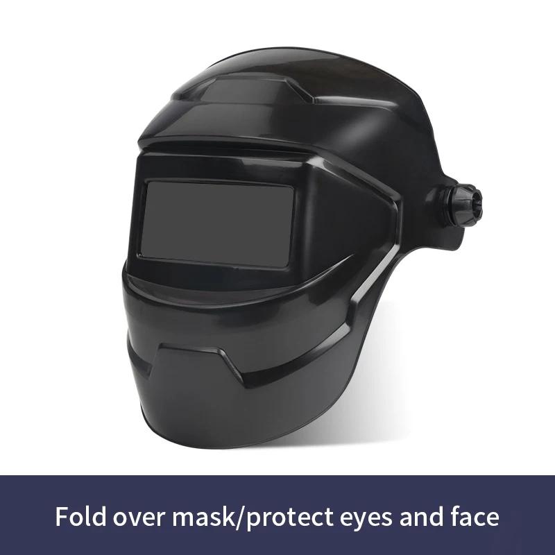 New Welding Mask Glasses Solar Automatic Dimming True Color 130℃ High Temperature Resistant Welder Auto Darkening Welding Helmet