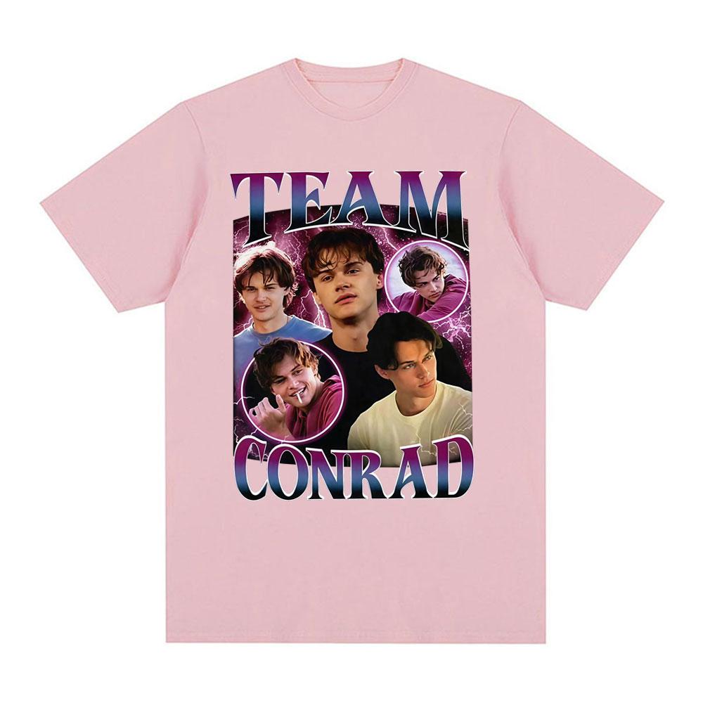 Team Conrad Cousins Beach Vintage Graphic T Shirt Unisexs Clothing Fashion Gothic Tshirt Unisex Cotton Casual Short Sleeve Tshirts