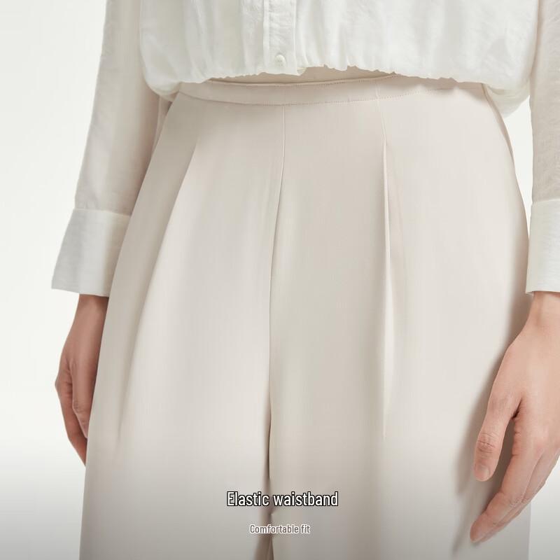 VEROMODA Women's Relaxed Wide-Leg Trousers